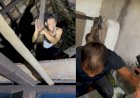Digerebek Polisi, Maling Motor Nekat Sembunyi di Sumur dan Plafon