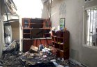 Rayhana Kaget Rumah Terbakar Saat Isi Rapor, Api Diduga dari Plafon