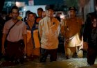 Saluran Air Tertutup Ruko Diduga Jadi Penyebab Banjir di Jalan SMB Palembang