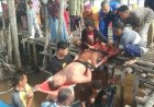 Dramatis! Polairud Polda Sumsel Gerak Cepat Evakuasi Warga Serangan Stroke dengan Ambulans Apung