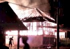 Sijago Merah Ludeskan Rumah di Muratara, Kerugian Ditaksir Ratusan Juta Rupiah