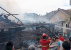 Api Ludeskan Rumah Panggung di Muara Enim, Diduga Akibat Puntung Kayu Bakar