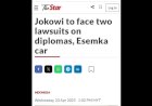Kasus Ijazah Jokowi Diberitakan Media Asing
