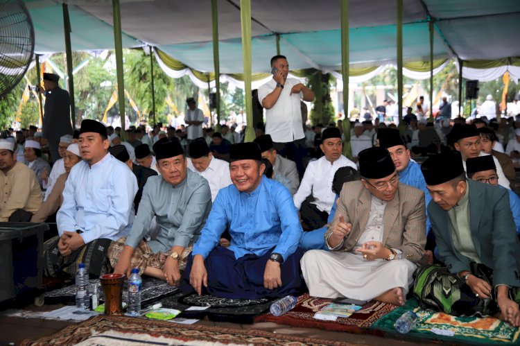 Gubernur Sumsel Herman Deru dan Wakil Gubernur Cik Ujang/ist