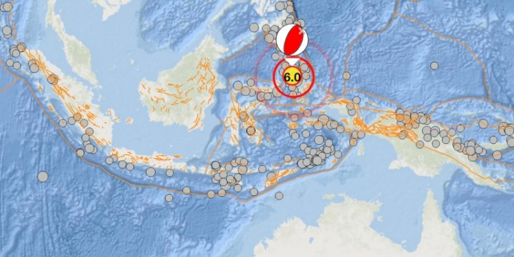 Gempa Maluku Utara/BMKG