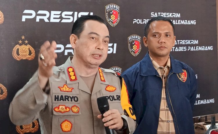 Kapolrestabes Palembang, Kombes Pol Harryo Suggihhartono. (ist/rmolsumsel.id) 