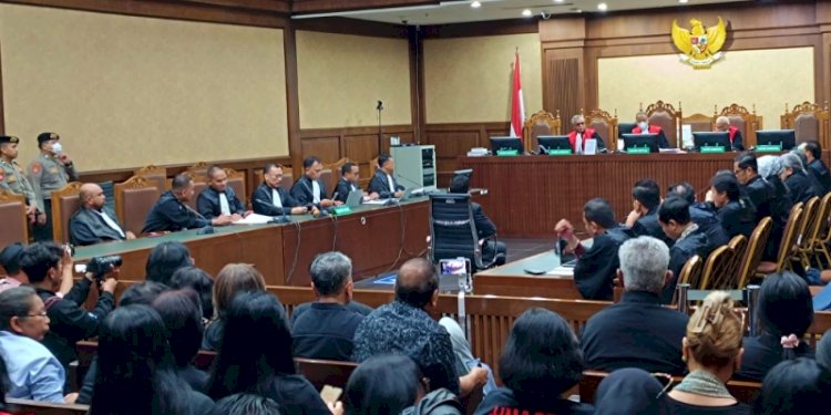 Sidang terdakwa Hasto Kristiyanto/RMOL