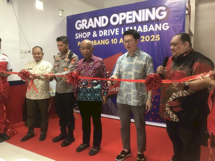 Grand Opening Shop and Drive Lemabang. (ist/rmolsumsel.id)