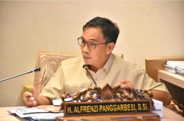 Anggota DPRD Provinsi Sumatera Selatan dari Daerah Pemilihan (Dapil) 7, Alfrenzi Panggarbesi. (Handout)