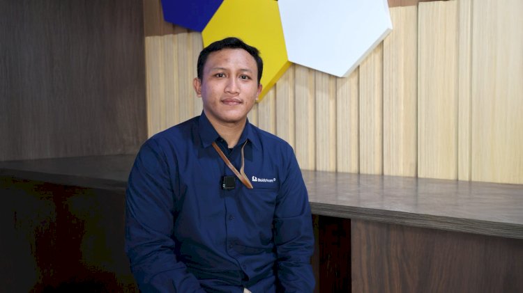  Imron Rosyidi (26), pemuda asal Desa Tegal Rejo, Kabupaten Muara Enim, yang kini berhasil meniti karier di PT Bukit Asam/ist