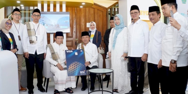 PT Bank Syariah Indonesia Tbk (BSI) bersama Kementerian Agama mengadakan acara Bimbingan Manasik Haji Nasional Tahun 1446 Hijriah yang diikuti 185ribu calon jemaah haji Indonesia/Ist
