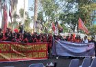 Ribuan Buruh Sumsel Kepung DPRD, Tuntut Penetapan UMSP dan Evaluasi Pengawas Tenaga Kerja