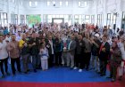 500 Peserta Antusias Ikuti Kejuaraan Karate Harukaze Open Piala Bergilir Walikota Palembang