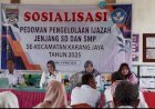 Disdik Muratara Sosialisasikan Aturan Baru Penerbitan Ijazah ke SD dan SMP 