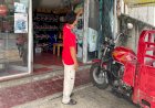 Sibuk Bereskan Toko, Motor Karyawan Raib dalam Hitungan Menit