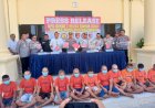 19 Tersangka Dibekuk, Polres Muratara Sita Senjata dan Barang Curian