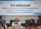 Peringati Hari Kebangkitan Nasional PLN UP3 Edukasi Pelajar SMA IT Bina Ilmi Palembang