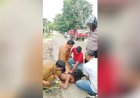 Heboh ODGJ Acungkan Parang di Palembang, Warga Panik Polisi Bertindak