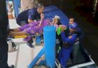 Respon Cepat Polairud, Ibu Hamil Gawat Darurat Dilarikan ke RS di Palembang dengan Ambulans Apung