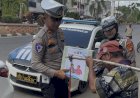 Satlantas Polres Prabumulih Gelar Baksos, Sasar Warga Rentan