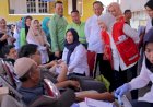 PMI dan Dinsos Palembang Ajak Warga Peduli Lansia Lewat Donor Darah