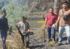 Polres Kuantan Singingi Tangkap Tiga Pelaku Tindak Pidana Pembakaran Hutan Lindung