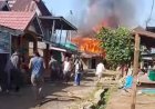 Kebakaran Hebat Hanguskan Tiga Rumah di Empat Lawang, Kerugian Capai Rp800 Juta