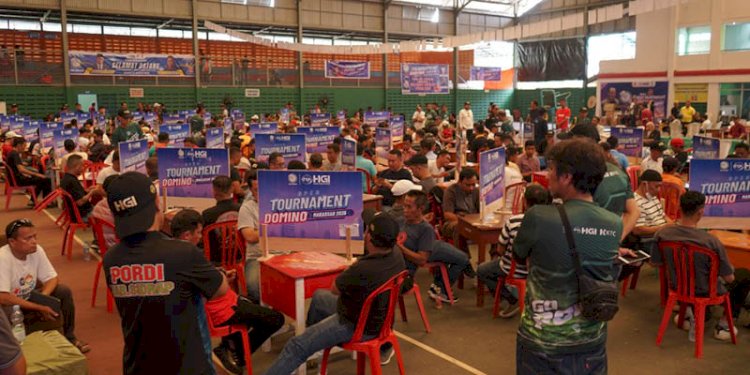 Open Tournament Domino Makassar 2025 diharapkan bisa memudahkan langkah Pordi agar cabor domino diakui dunia internasional/Istimewa