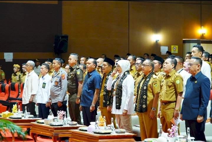 Sosialisasi Percepatan Pembentukan Koperasi Merah Putih yang digelar di Opproom Pemkab Muba/ist