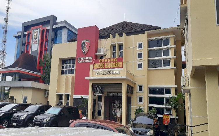 Gedung Direktorat Reserse Kriminal Umum Polda Sumsel /Foto: Fauzi