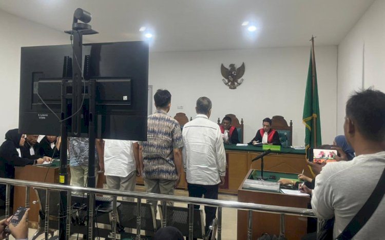 Empat terdakwa kasus korupsi proyek LRT Palembang divonis berbeda/Foto:Yosep Indra Praja