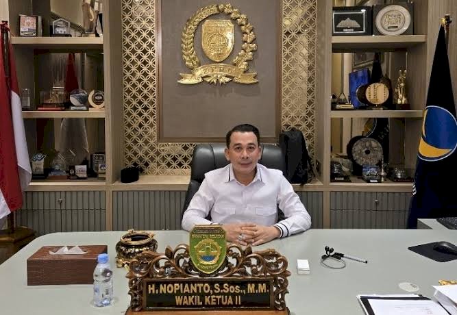 Wakil Ketua DPRD Sumsel, Nopianto. (ist/rmolsumsel.id)