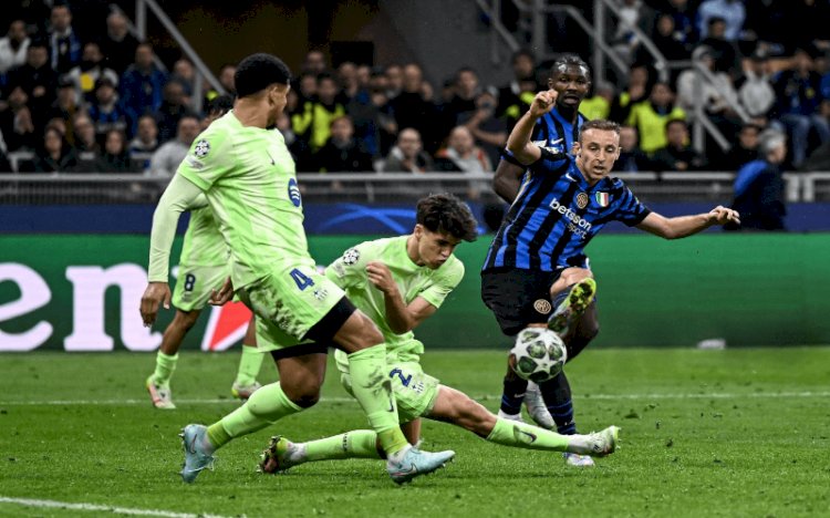 Davide Frattesi mencetak gol penentu yang membawa Inter Milan melaju ke final Liga Champions/net