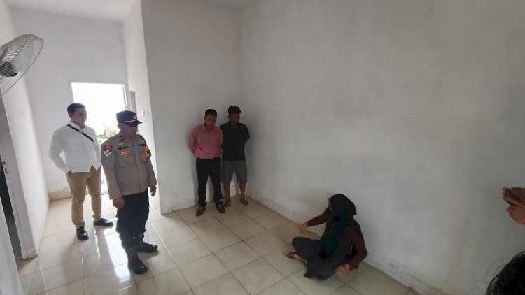 Polisi saat mendatangi TKP. (ist/rmolsumsel.id)