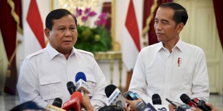Kebersamaan Presiden Prabowo Subianto dan Presiden ke-7 RI Joko Widodo/Ist