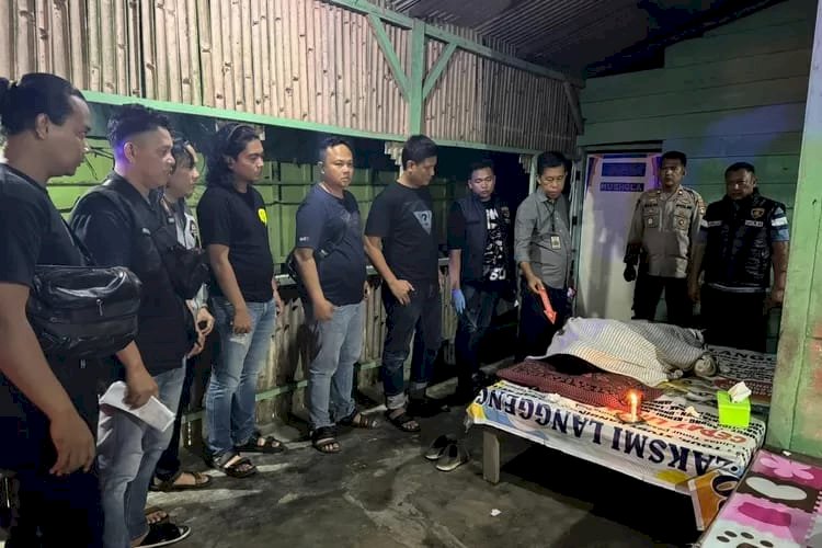Seorang pria bernama Junaidi (51), warga Dusun V Seragen, Desa Terbangi Mulya Kecamatan Bandar Mataram, Kabupaten Lampung Tengah, ditemukan meninggal dunia di Warung Makan Sederhana/ist