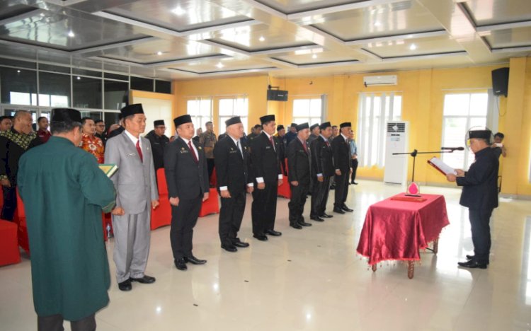 Bupati Musi Rawas Utara (Muratara) Devi Suhartoni melantik tujuh Pejabat Pimpinan Tinggi (PPT) Pratama/ist