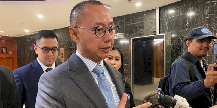 Wakil Ketua MPR Eddy Soeparno di Kompleks Parlemen, Senayan, Kamis, 8 Mei 2025/RMOL