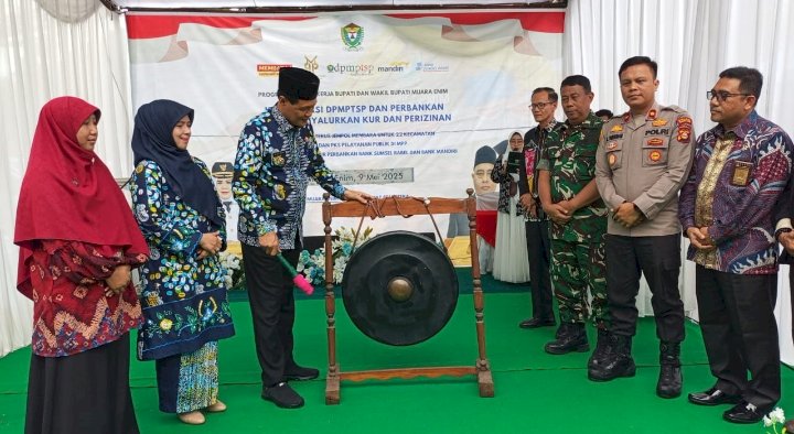  Bupati Muara Enim H Edison  meluncurkan Inovasi Terus Jempol Membara/ist
