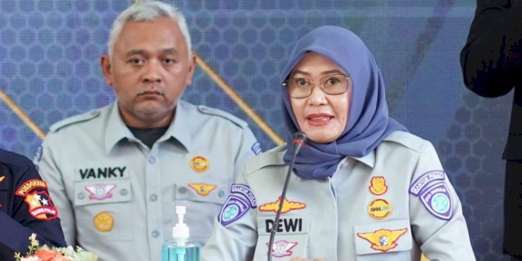 Direktur Operasional Jasa Raharja, Dewi Aryani Suzana. (ist/rmolsumsel.id) 