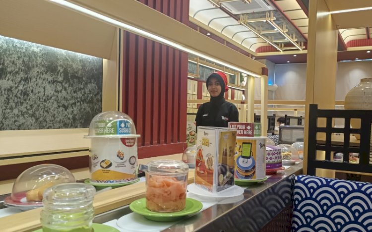 Restoran Jepang dengan harga terjangkau, Tom Sushi, kembali menghadirkan inovasi dalam pengalaman bersantap dengan mengusung konsep baru Kaiten Sushi/ist