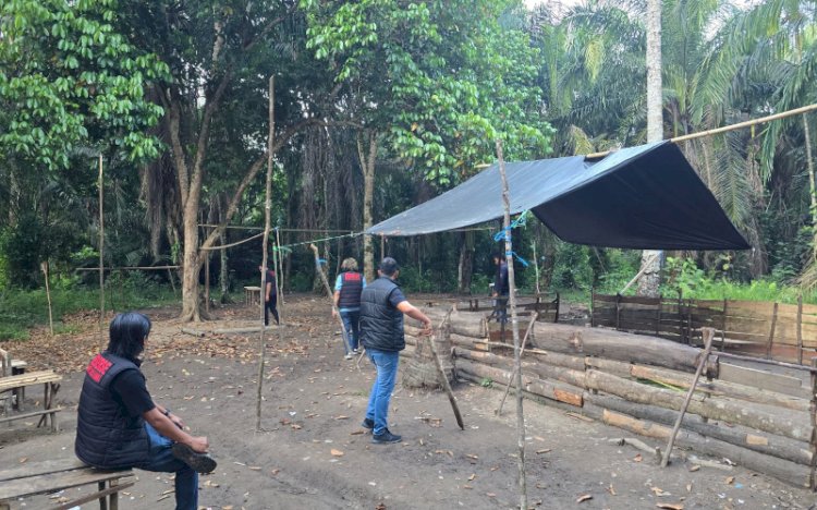 Polisi gerebek lokasi arena judi sabung ayam di Selangit, Kabupaten Musi Rawas/ist