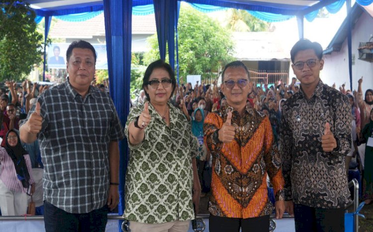 Anggota Komisi IX DPR RI Irma Suryani bersama Badan Gizi Nasional (BGN) menggelar sosialisasi program Makan Bergizi Gratis/ist