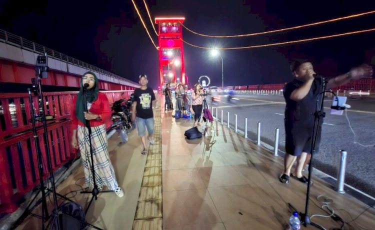 Komunitas TikTokers Ampera Palembang/ist