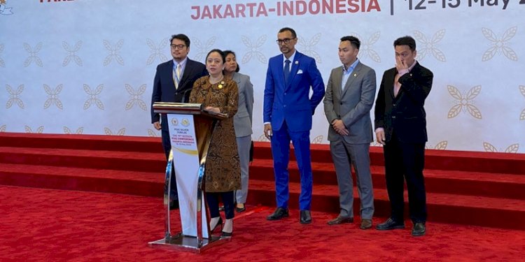 Ketua DPR Puan Maharani di Gedung Nusantara, Kompleks DPR, Senayan, Kamis, 15 Mei 2025/RMOL