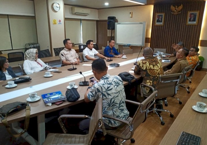 DPRD Empat Lawang saat berkunjung ke Kementerian PUPR. (ist/rmolsumsel.id) 