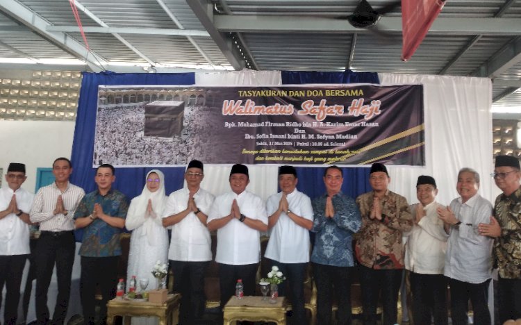 Suasana  walimatul safar atau pelepasan keberangkatan haji/ist
