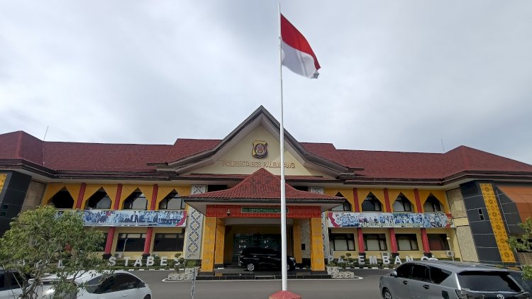 Polrestabes Palembang/Foto: Denny Pratama