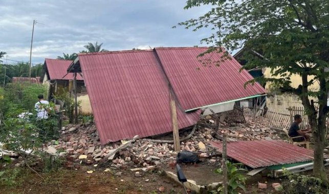 Gempa bumi berkekuatan magnitudo 6,3 skala richter mengguncang wilayah Bengkulu/ist