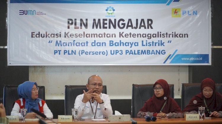 PT PLN (Persero) UP3 Palembang menyelenggarakan kegiatan edukatif bertajuk PLN Mengajar/ist